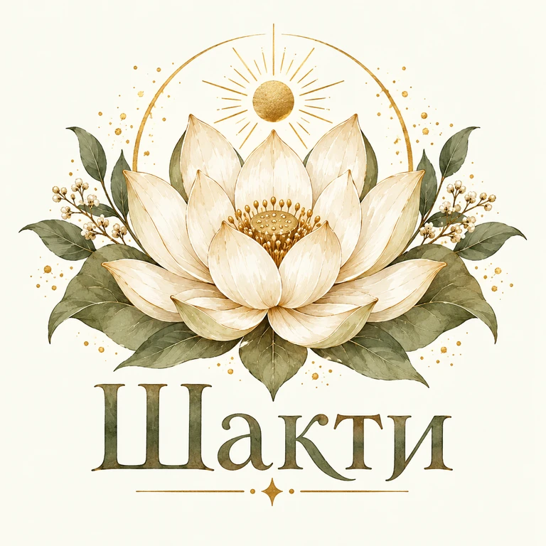 Авторская иллюстрация для карточки «Шакти» — массаж в Воронеже