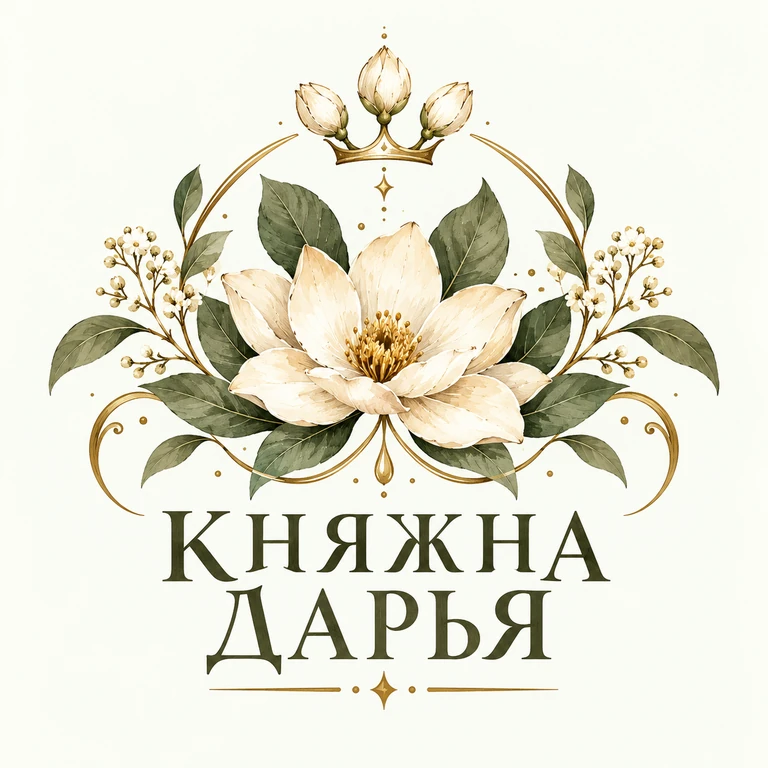 Авторская иллюстрация для карточки «Княжна Дарья» — массаж в Воронеже