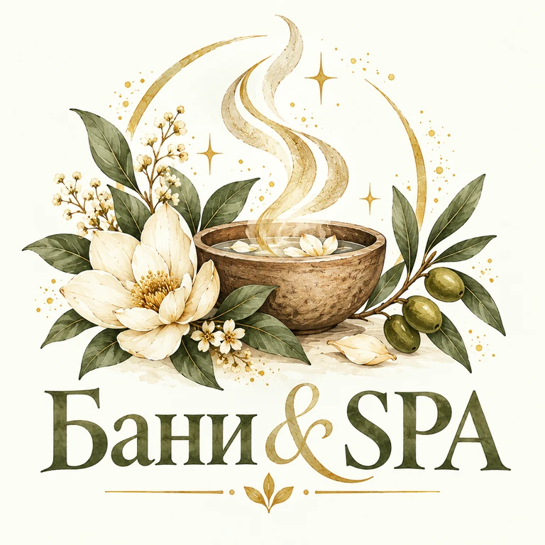 Авторская иллюстрация для карточки «Бани & SPA» — массаж в Воронеже