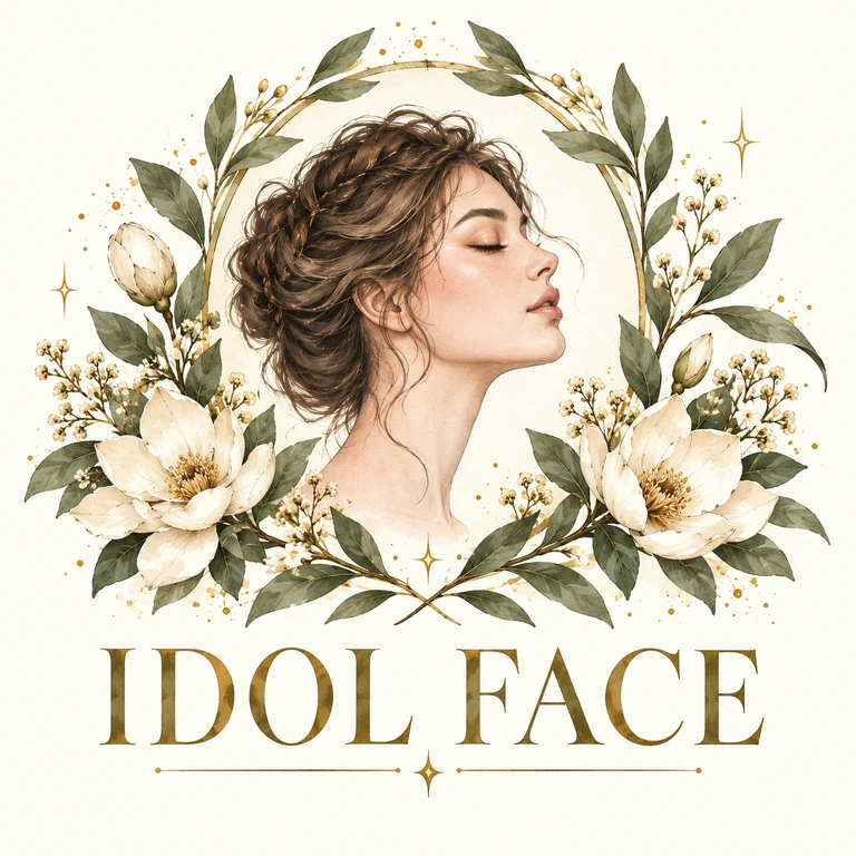 Авторская иллюстрация для карточки «IDOL FACE — Воронеж» — массаж в Воронеже